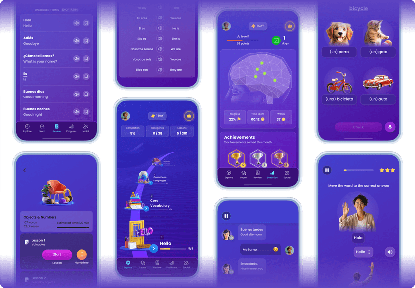 Mondly main app Mondly main app