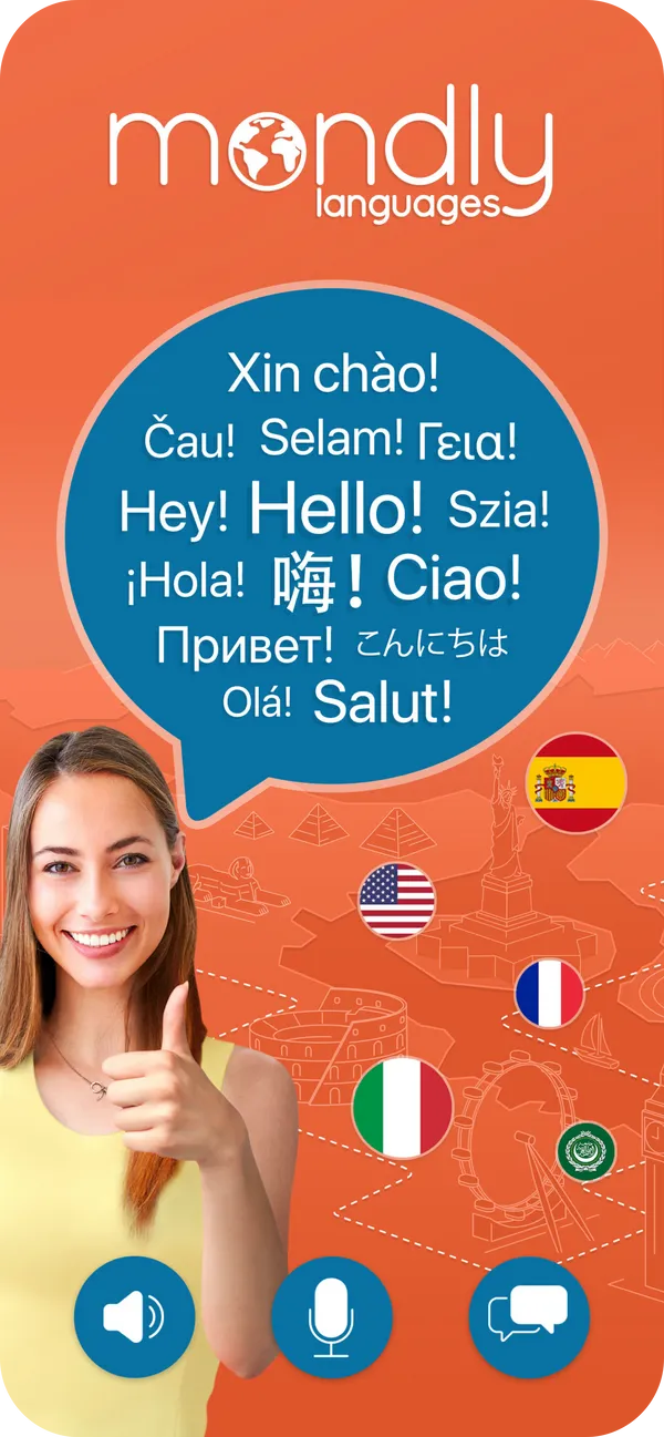Learn a new language with Mond...