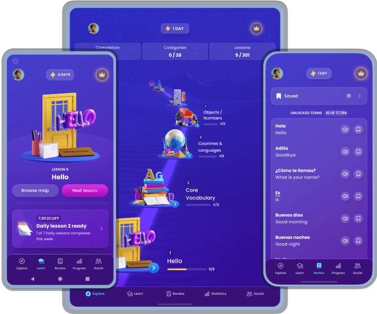 Aplikacja do nauki tureckiego Mondly