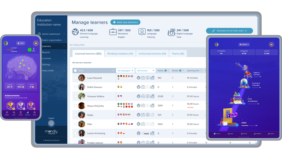 Mondly by Pearson for Work