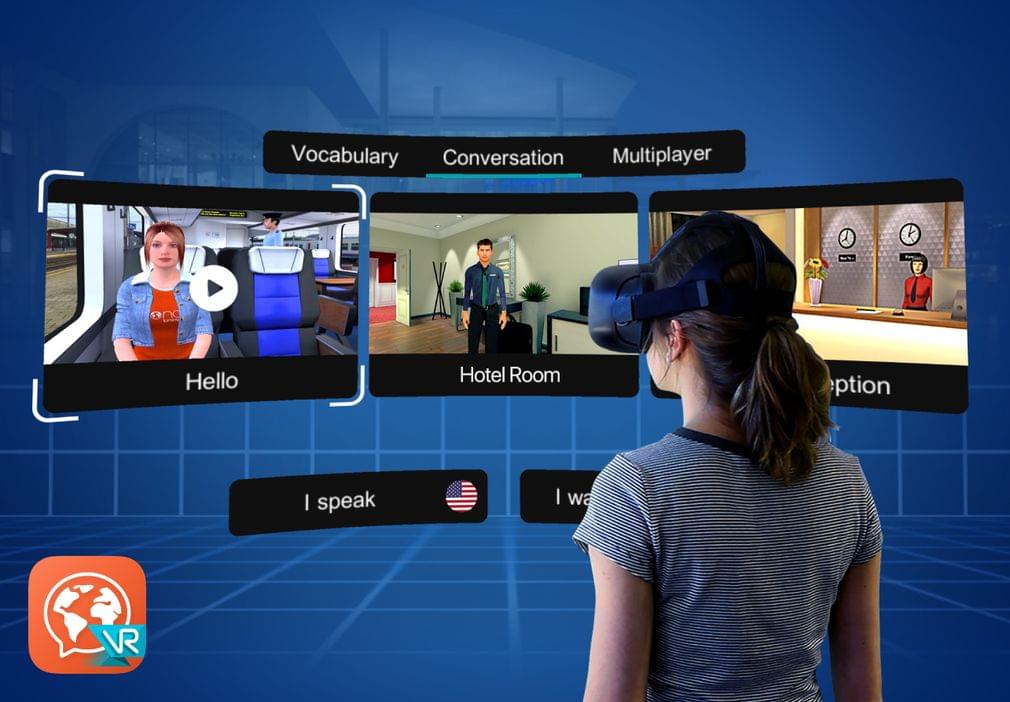 אפליקציית Mondly VR