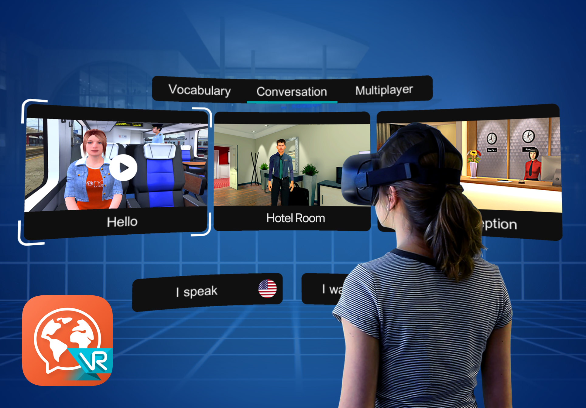 Mondly VR app