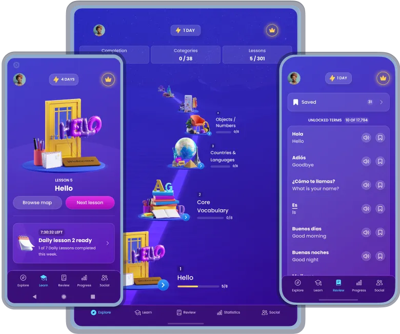 Mondly languages app